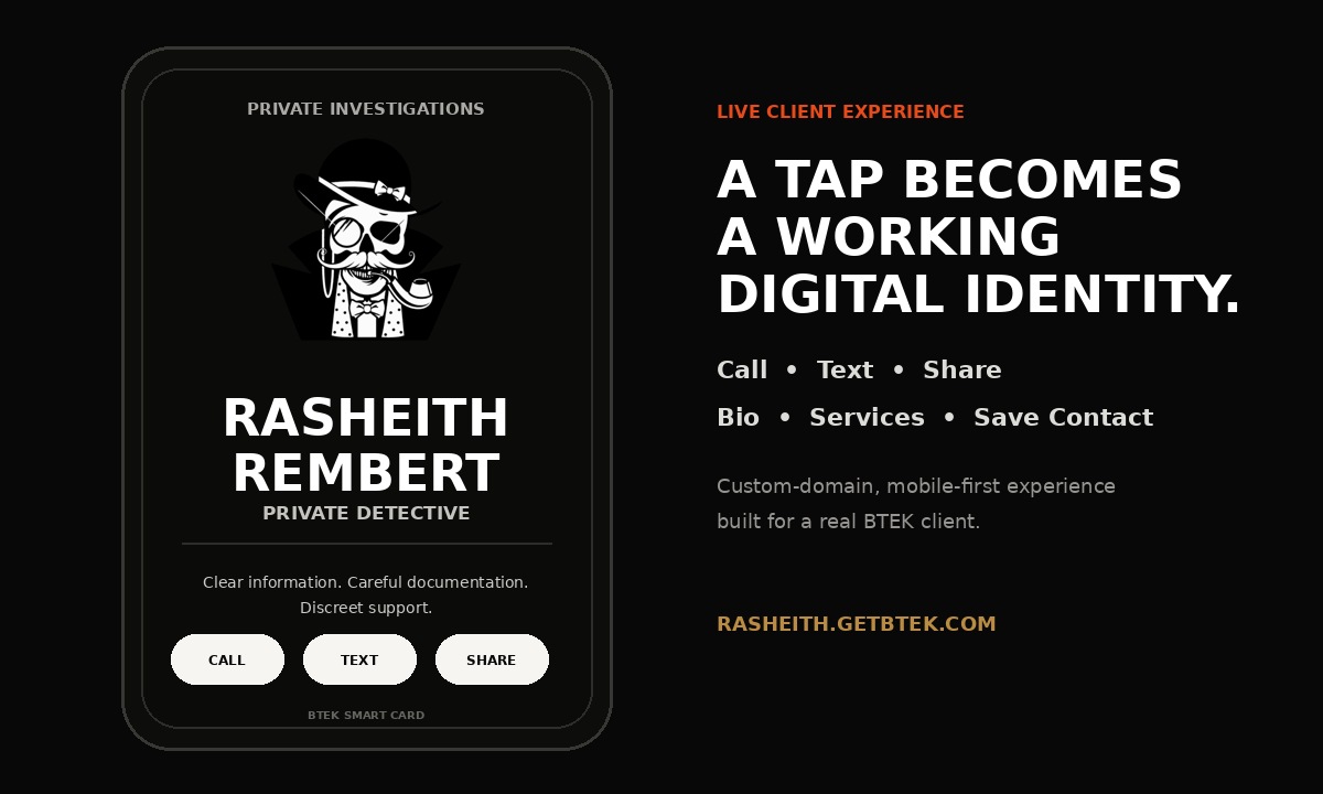 Rasheith Rembert live client website created by Launch + Hour Studios